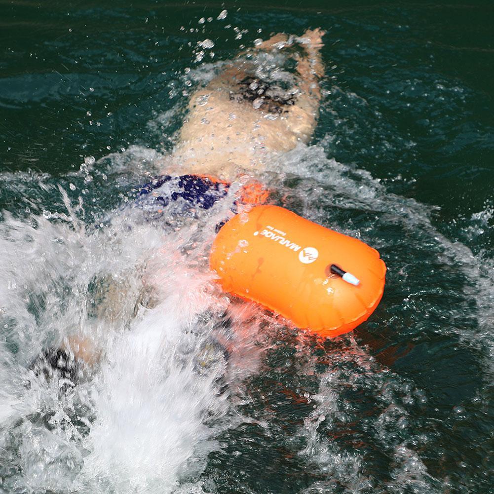 Swim Buoy Open Water - Tas Tahan Air Tiup Renang Air