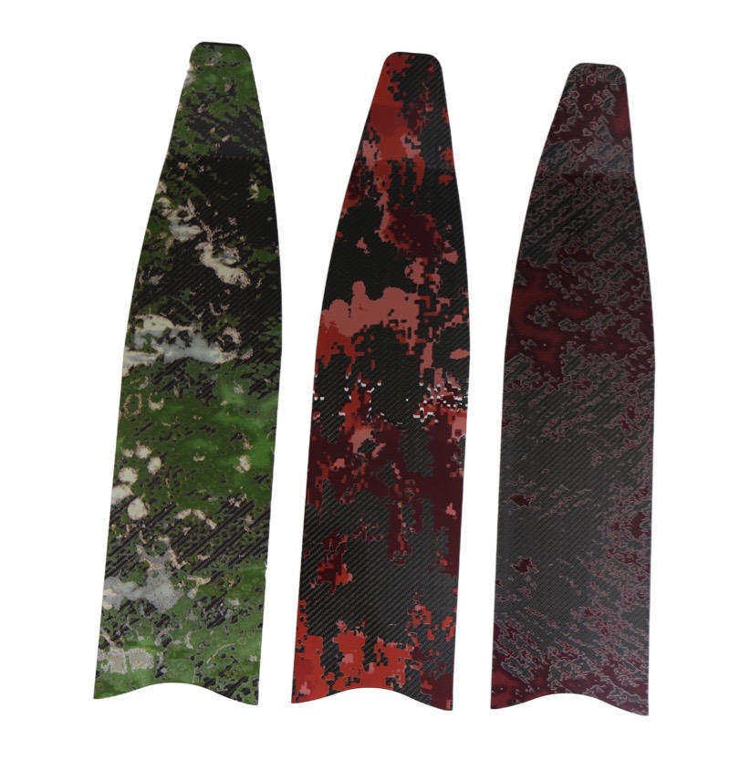 Fin Diving Blade - Sirip Selam Karbon KUBO 100% Bahan