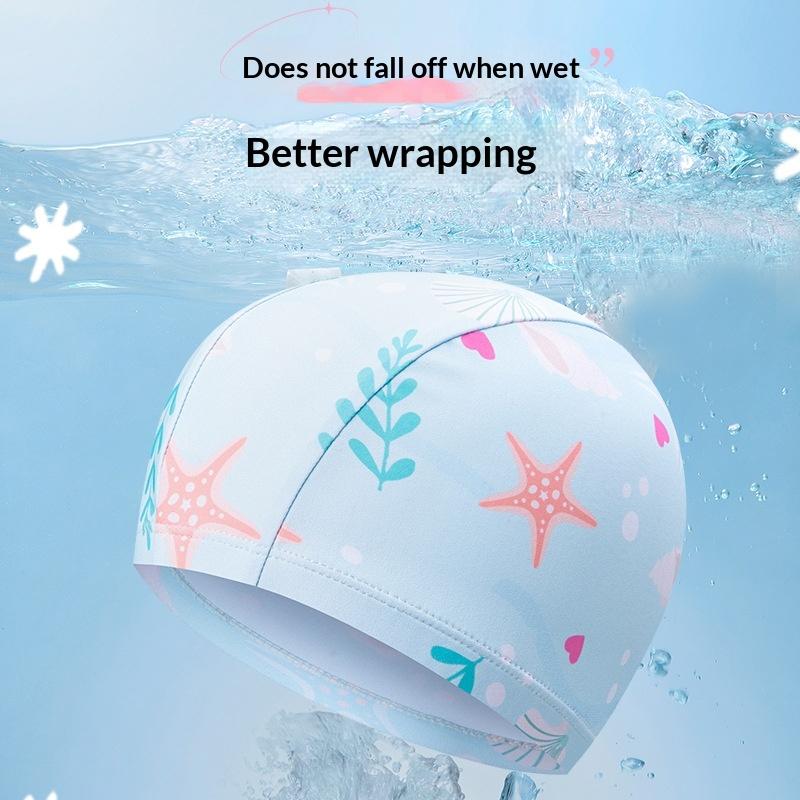 Aquatic Sports Hat - Topi Renang Kartun Anak-anak Topi Silikon