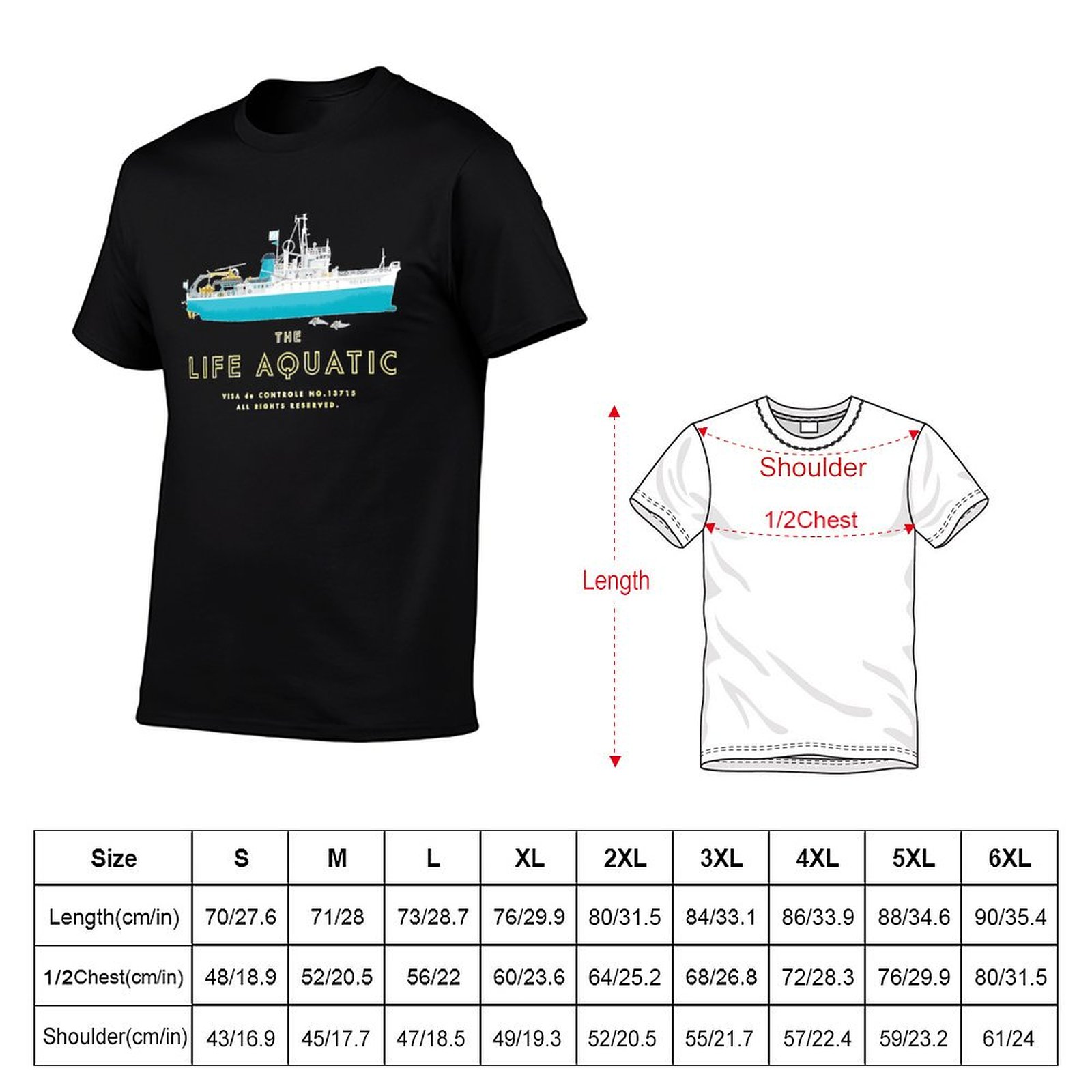 Kaos The Life Aquatic With Ste - Aquatic Sports Wear ulasan dan harga