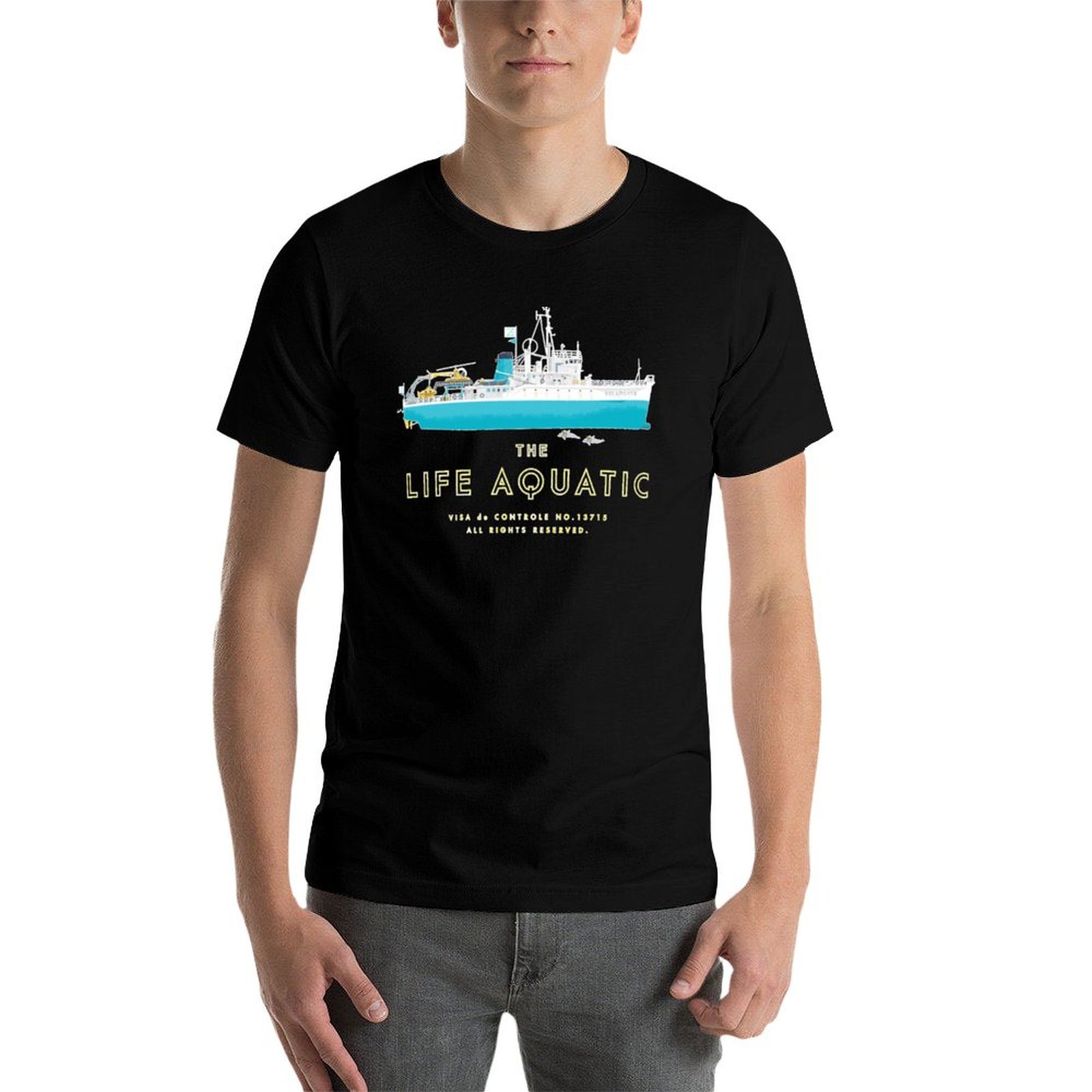 Kaos The Life Aquatic With Ste - Aquatic Sports Wear ulasan dan harga