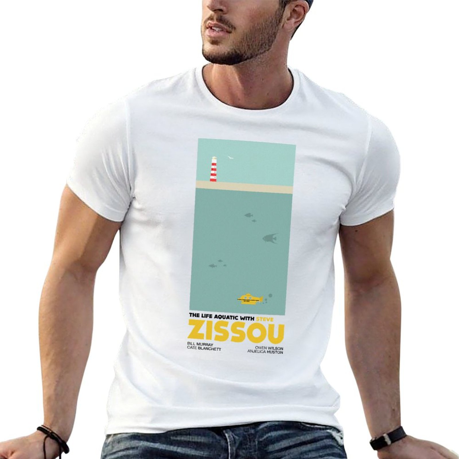 Kaos The Life Aquatic (With St - Aquatic Sports Wear ulasan dan harga