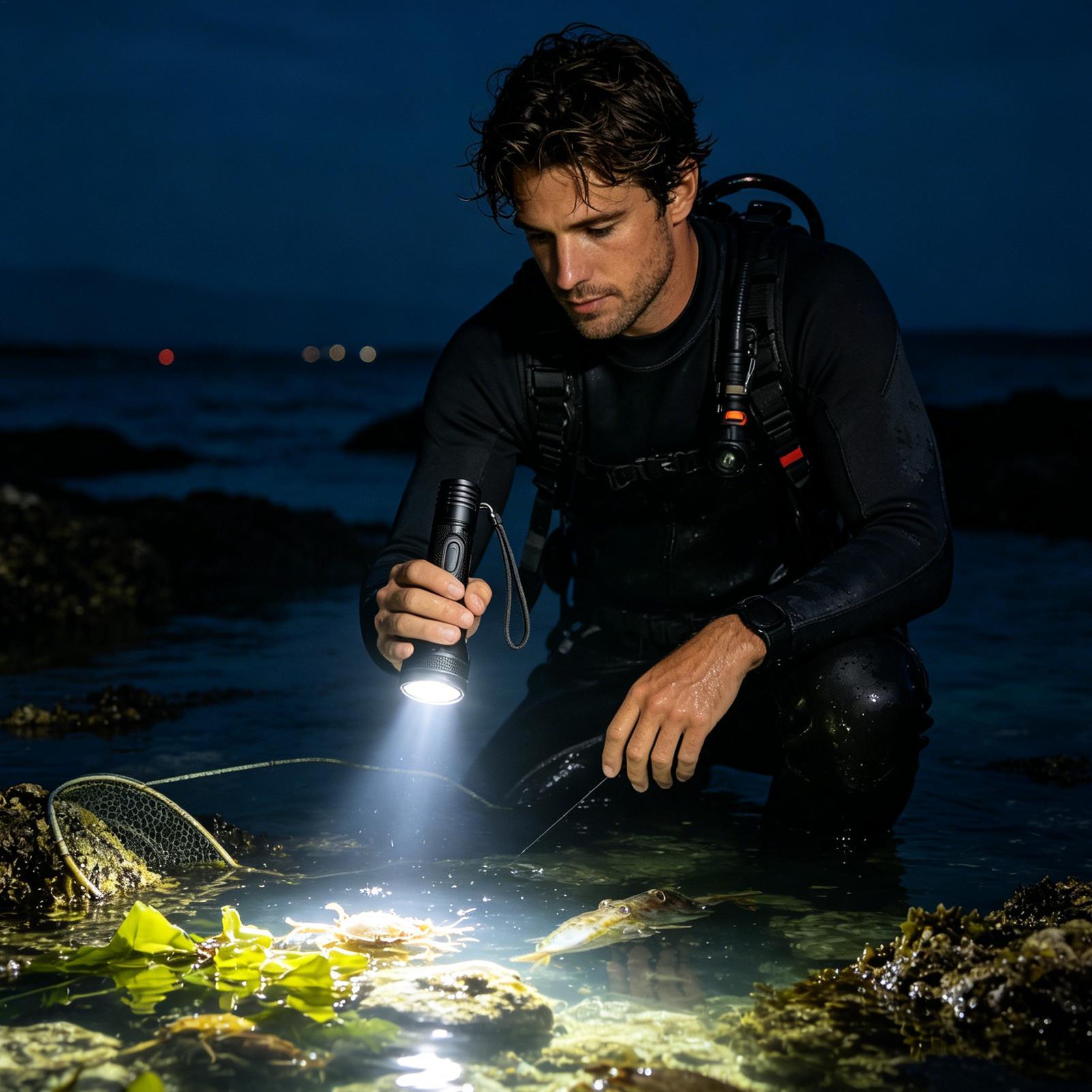 Senter Selam LED 3-Mode, Daya  - Aquatic Diving ulasan dan harga