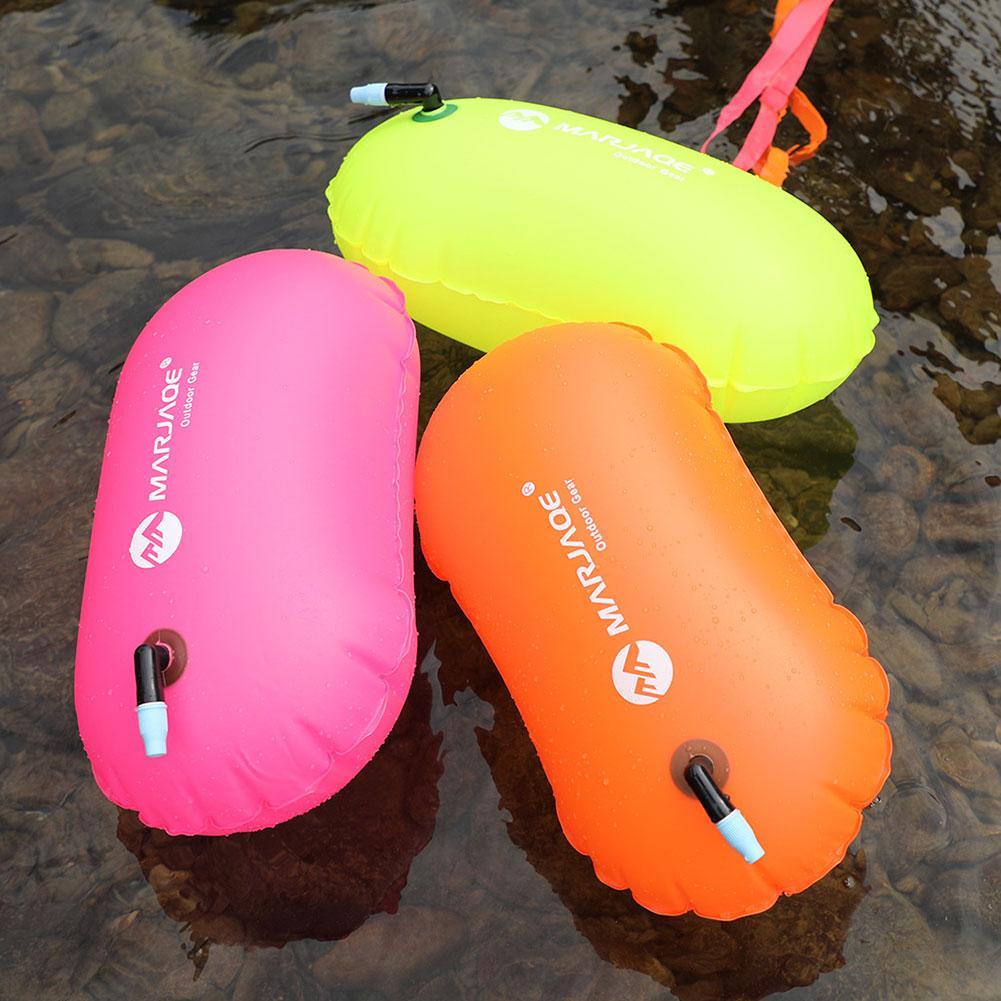 Tas Tahan Air Tiup Renang Air  - Swim Buoy Open Water ulasan dan harga