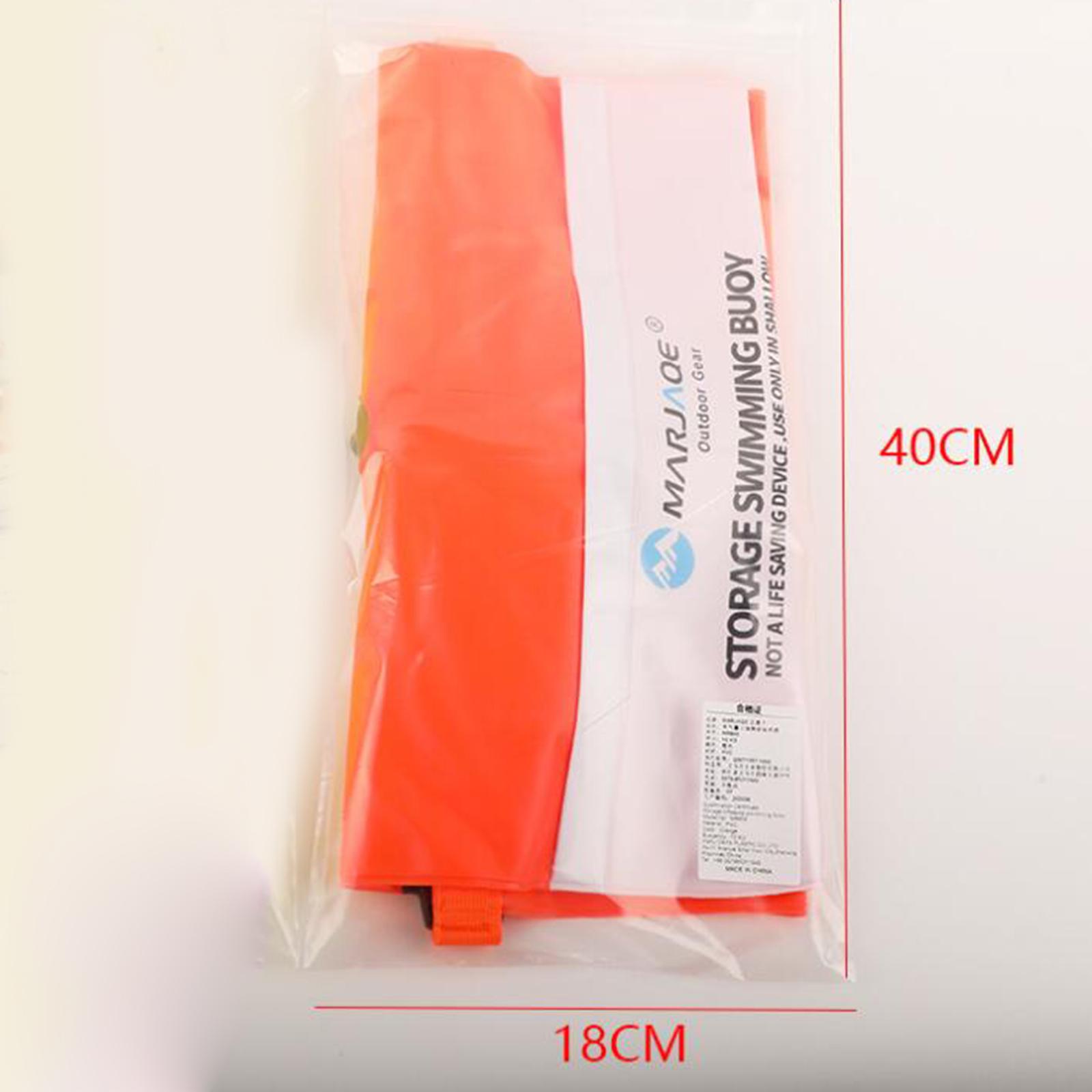Pelampung Renang Tiup 20L PVC, - Swim Buoy Open Water ulasan dan harga