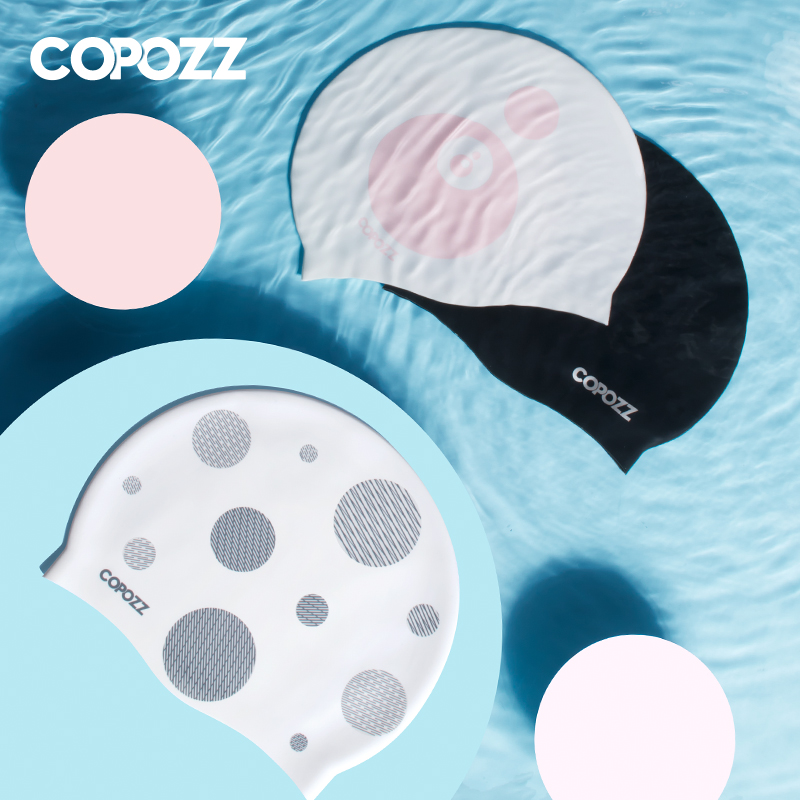 Copozz topi renang karet silik - Aquatic Sports Hat ulasan dan harga
