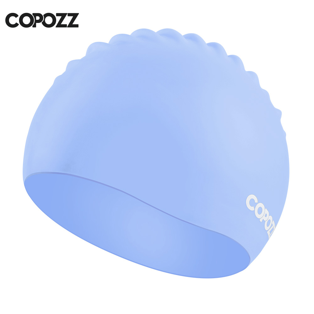 Copozz topi renang karet silik - Aquatic Sports Hat ulasan dan harga
