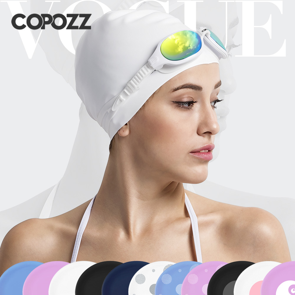 Copozz topi renang karet silik - Aquatic Sports Hat ulasan dan harga